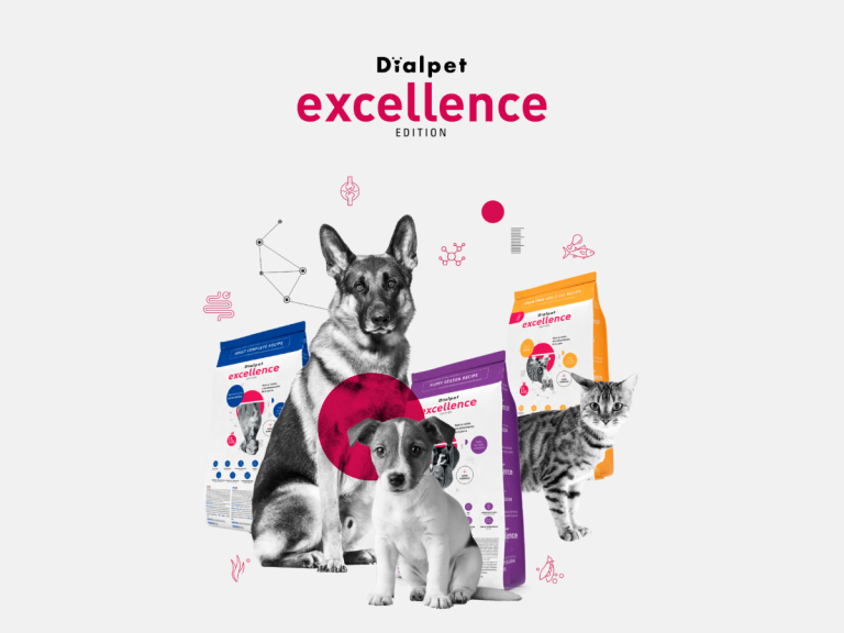 DIALPET EXCELLENCE® Edition, gama súper premium, en la alimentación animal.